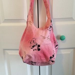 pink Mickey Mouse purse